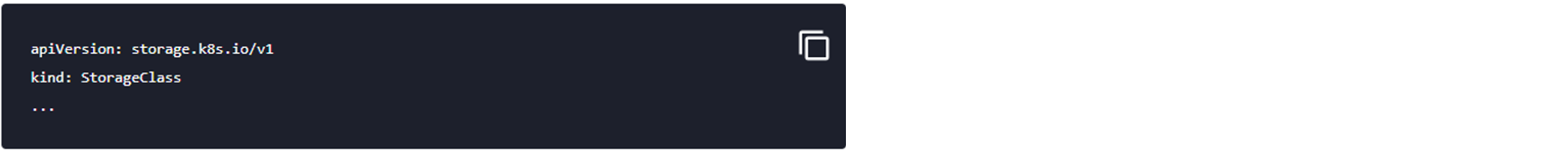 Figure: Configure Storage YAML File